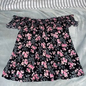 Off the shoulder top!